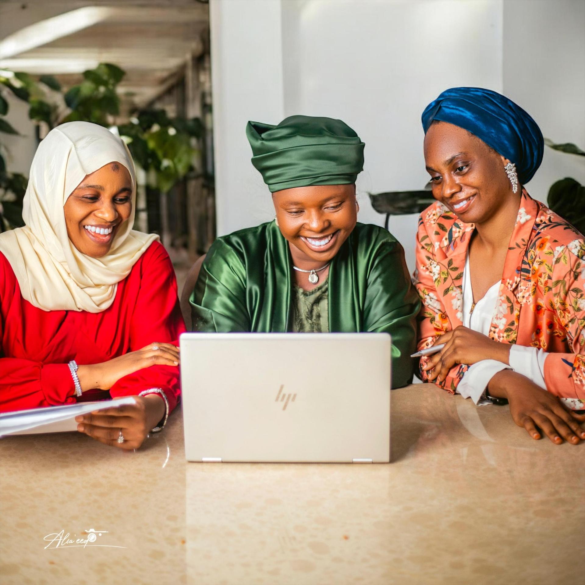 Assist Edge Consult team working on digital strategy